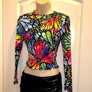 New, long sleeve Festival Top